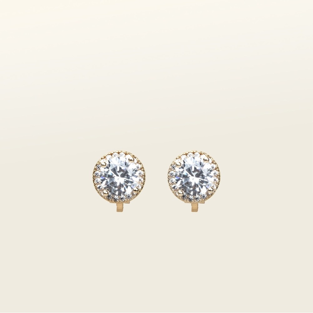 NWOT Clip-on stud earrings